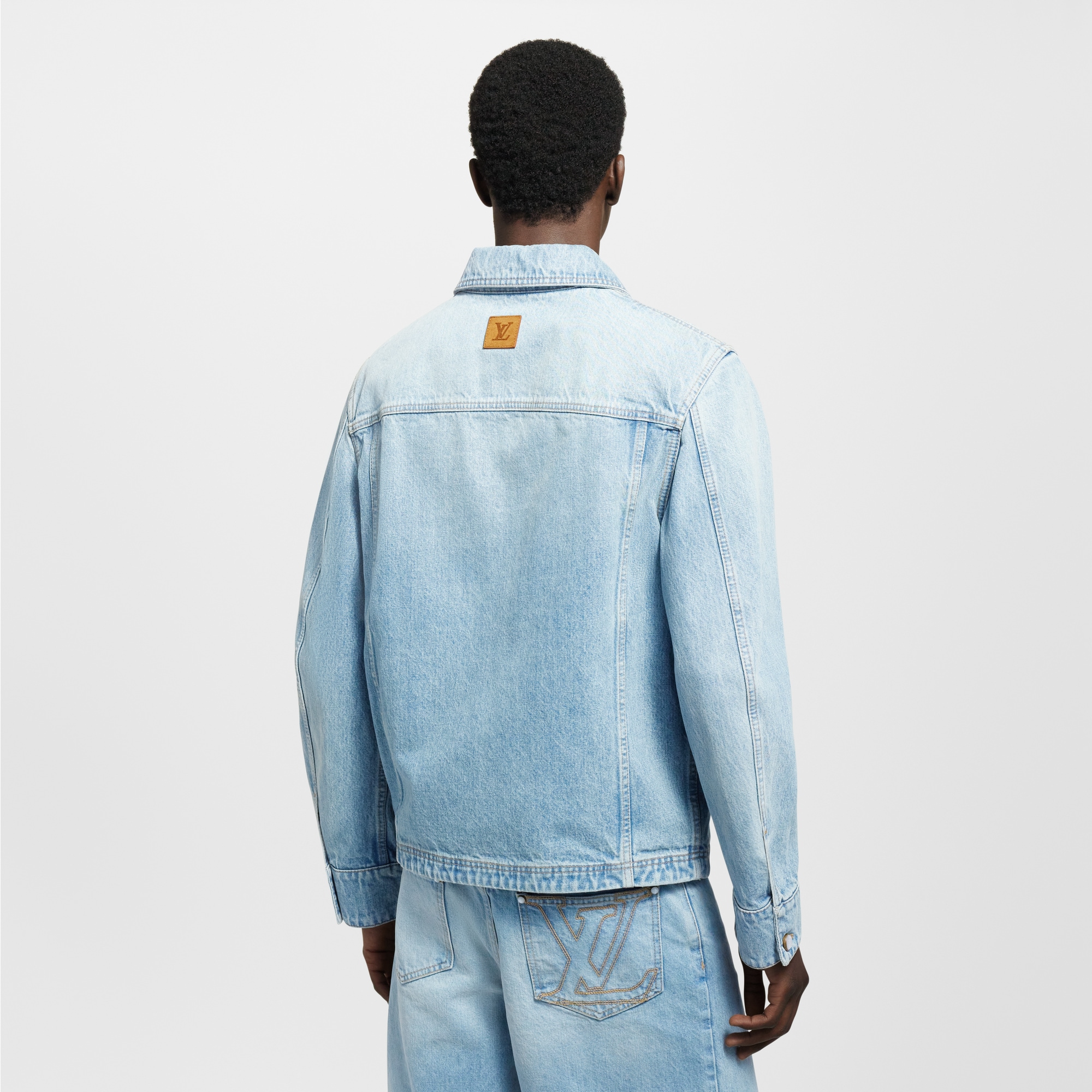 Workwear LV Denim Jacket - Ready-to-Wear | LOUIS VUITTON